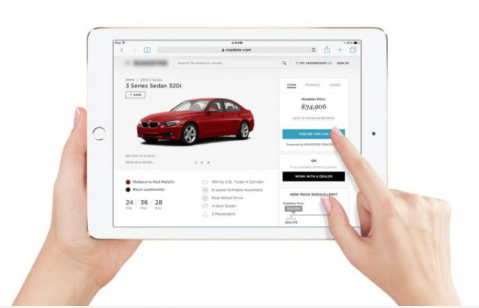 web de venta de vehiculos online