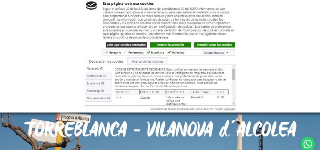 Nueva normativa obligatoria por el Comité Europeo de Protección de datos sobre el aviso de cookies